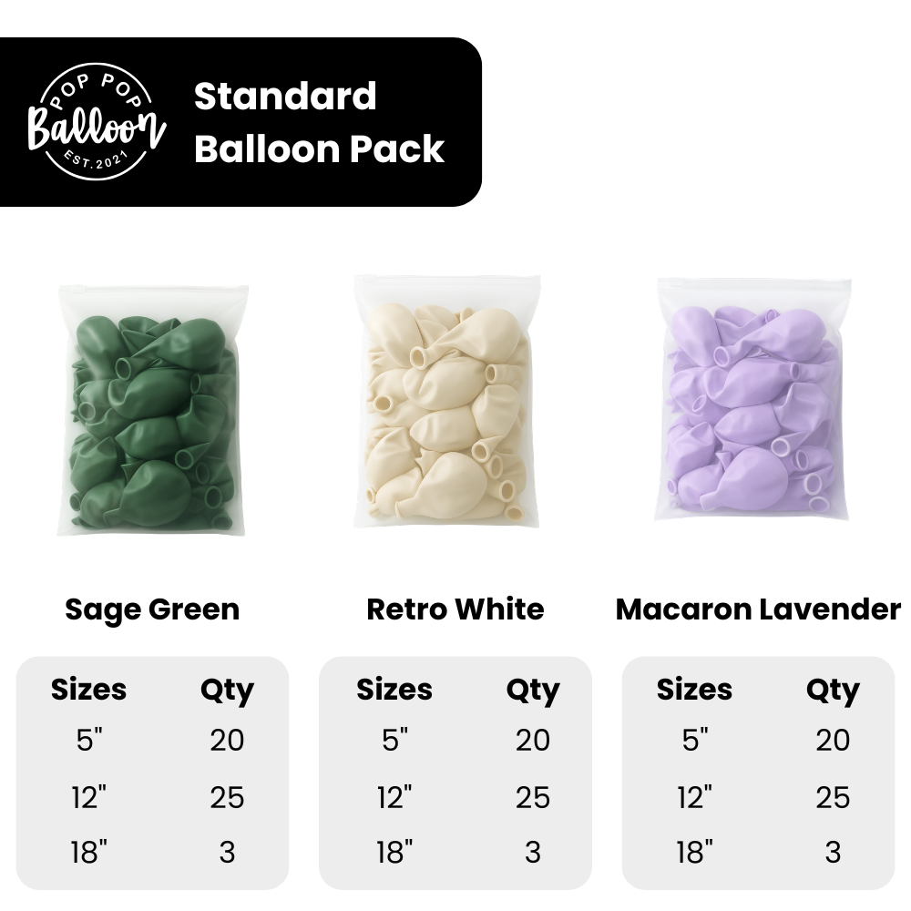 Hidden Garden Balloon Garland