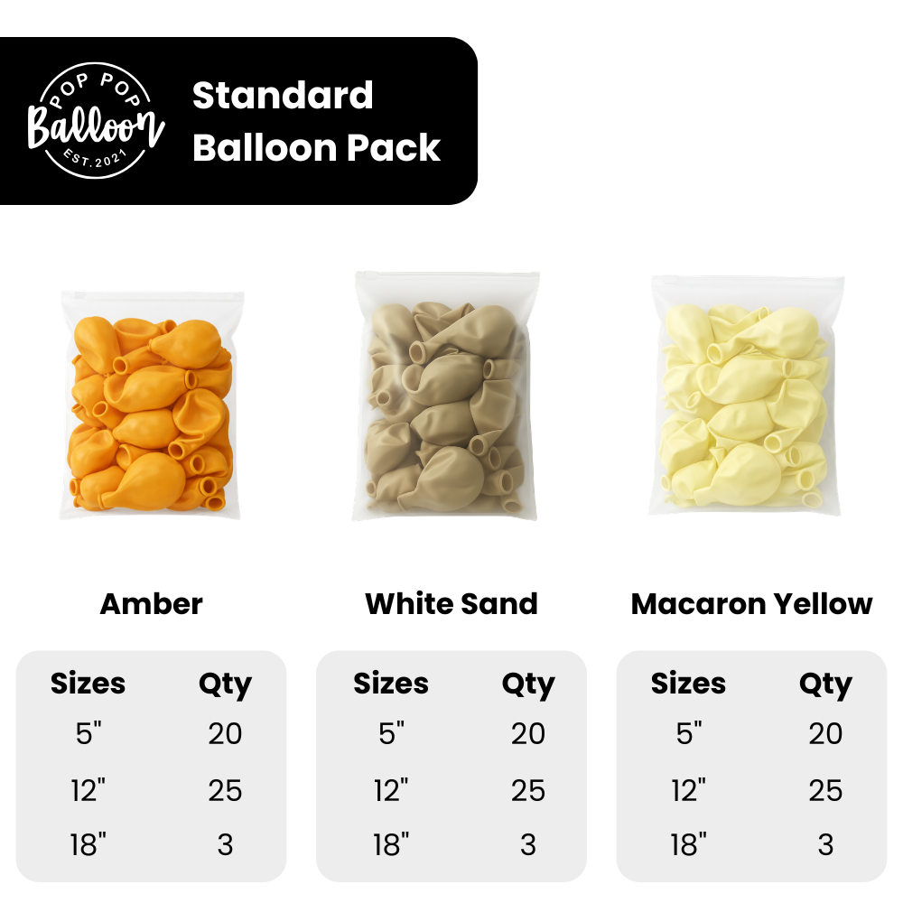 Honey Bear Balloon Garland