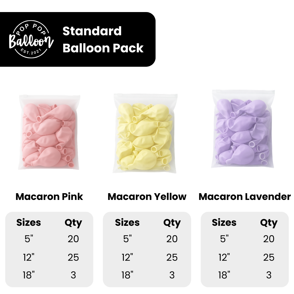 Pastel Spring Balloon Garland