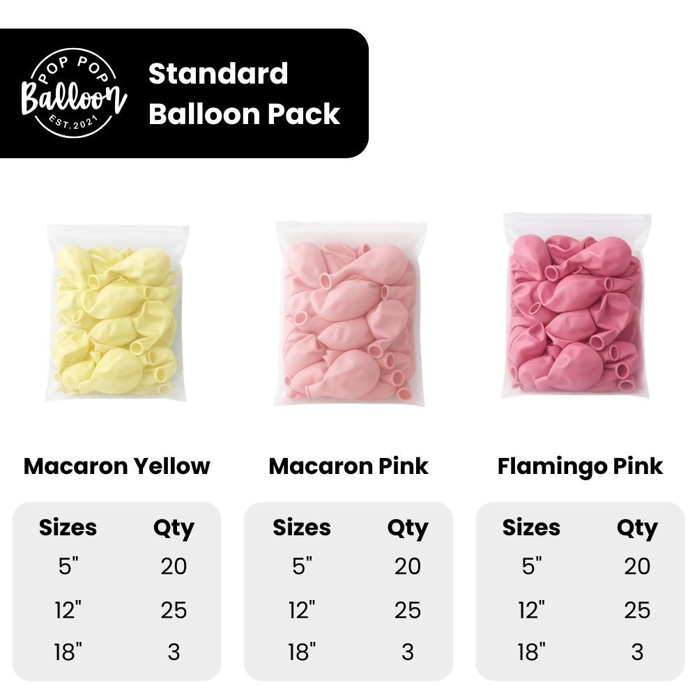 Pink Lemonade Balloon Garland