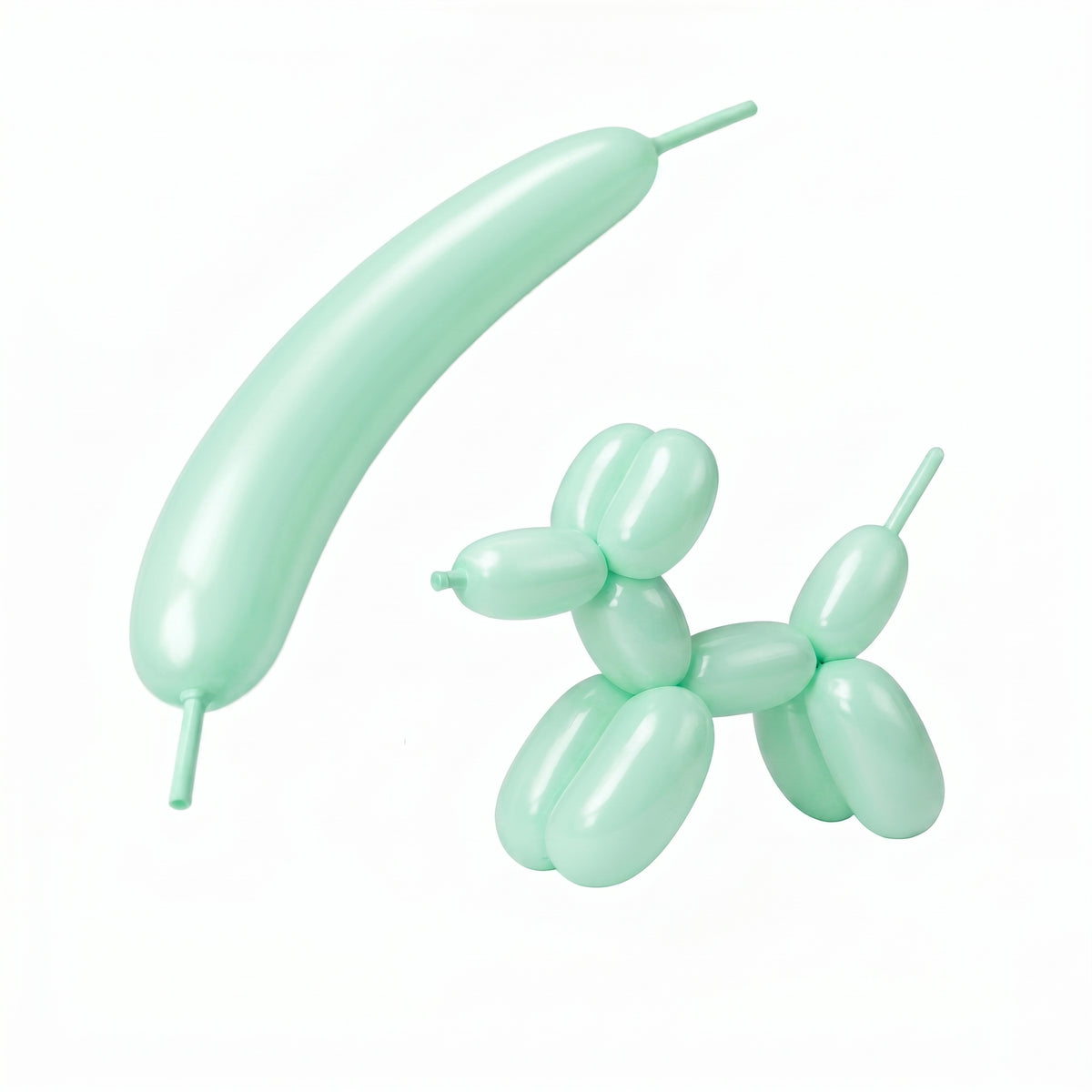 Macaron Green 260 twisting balloons