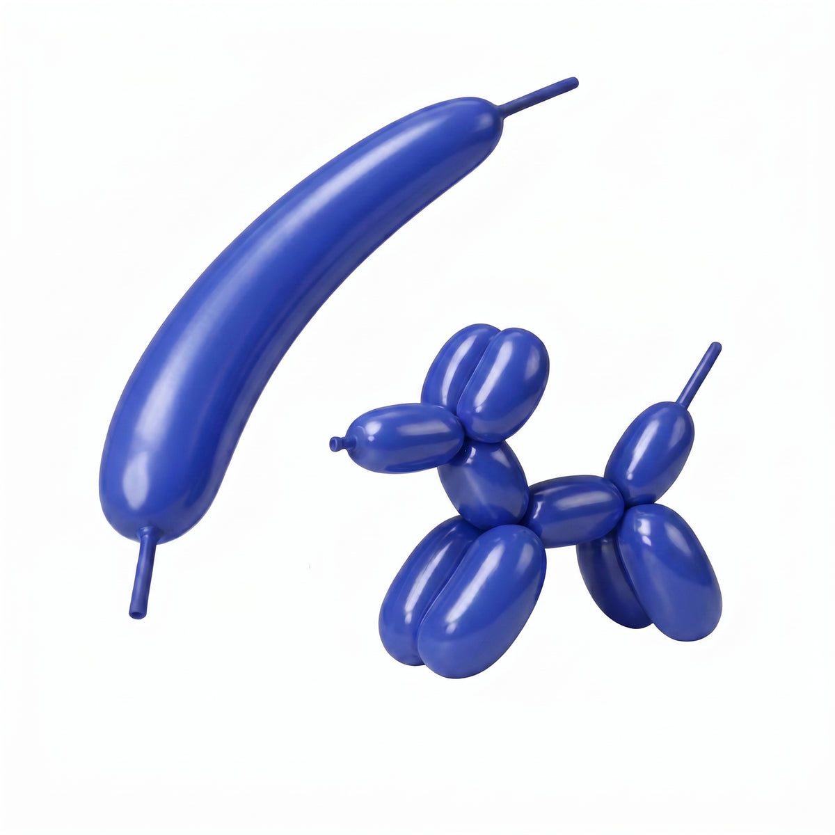 Royal Blue 260 twisting balloons