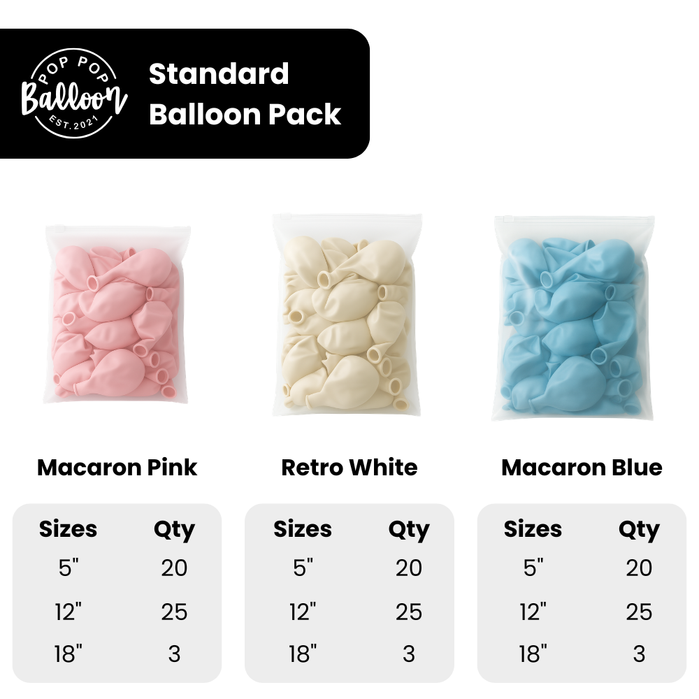 Boy or Girl Balloon Garland