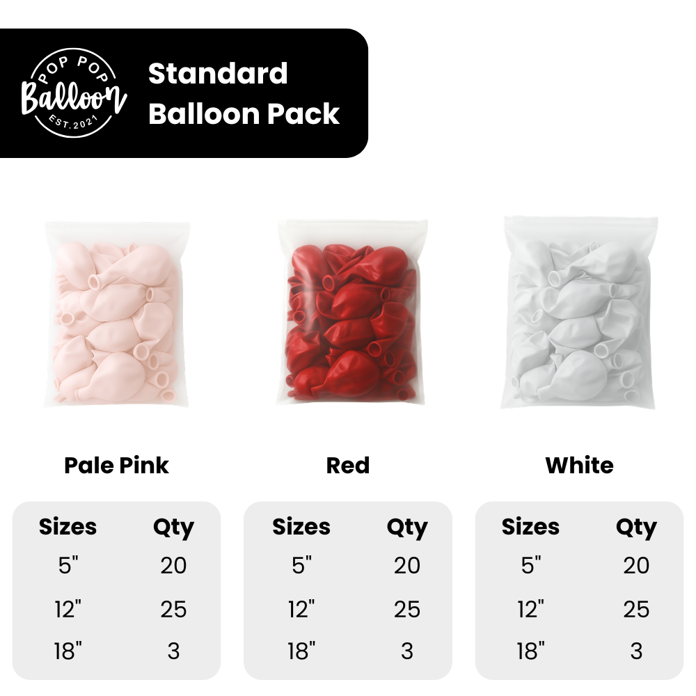 Cherry Red Balloon Garland