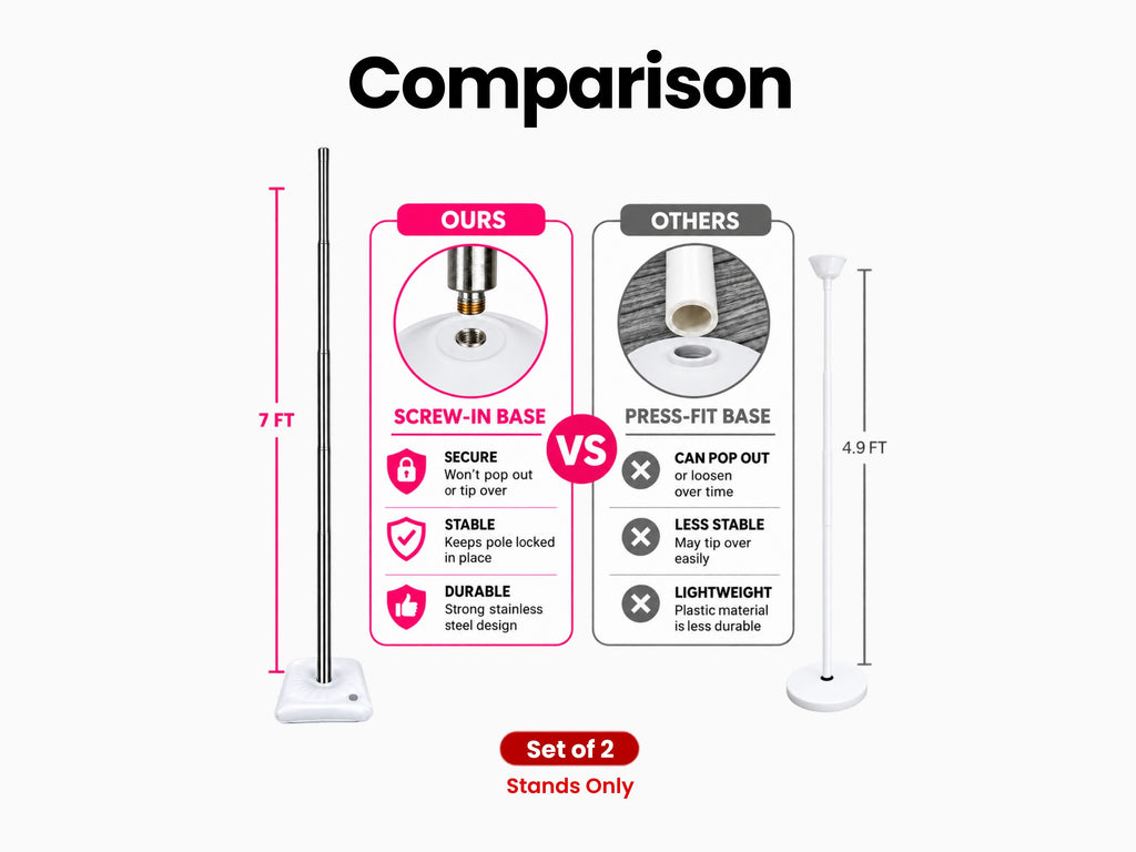 Adjustable Balloon Stands