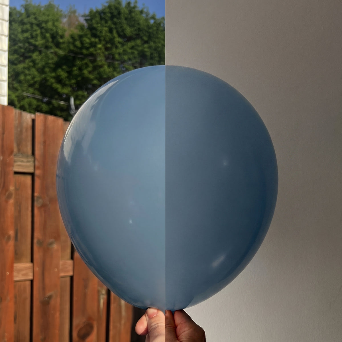 Blueberry Balloon Garland