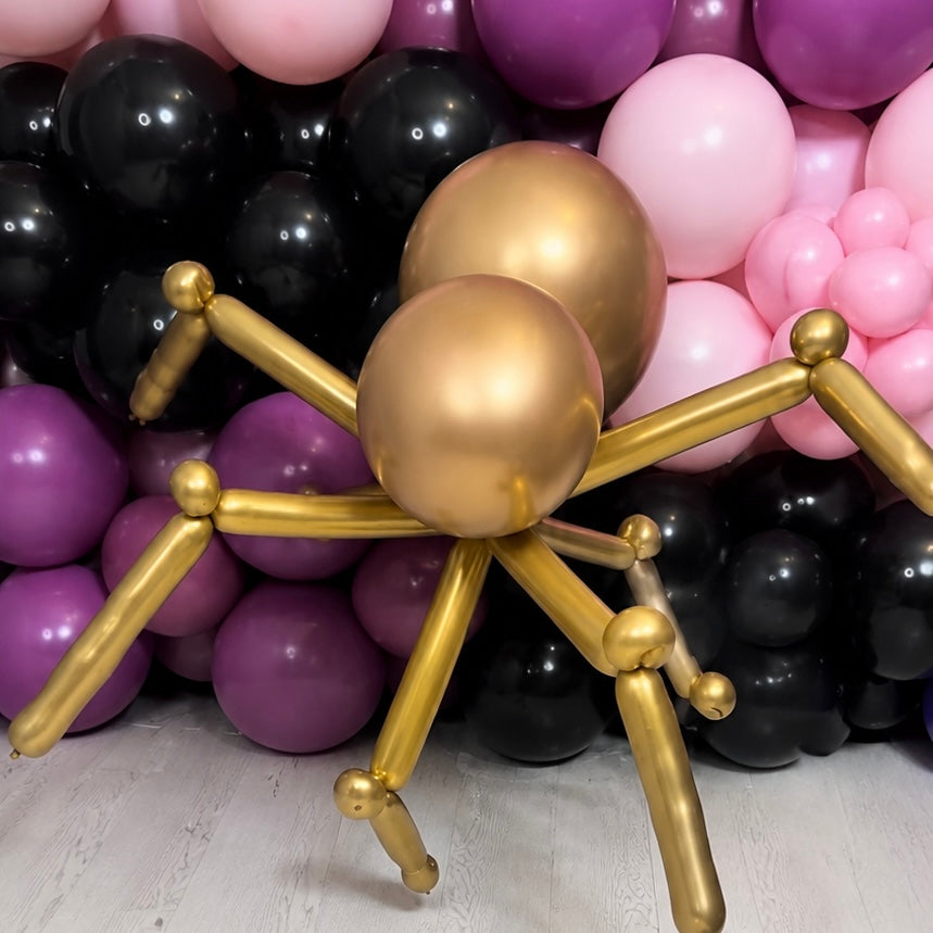 Gold Balloon Spider Kit-  Set of 3