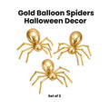 Gold Balloon Spider Kit-  Set of 3
