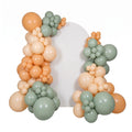 Pastel Carrot Balloon Garland