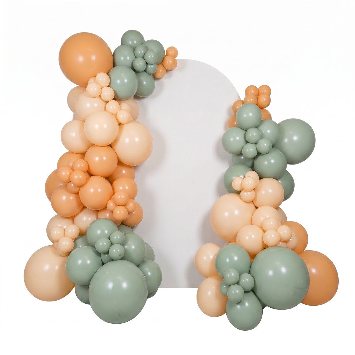 Pastel Carrot Balloon Garland