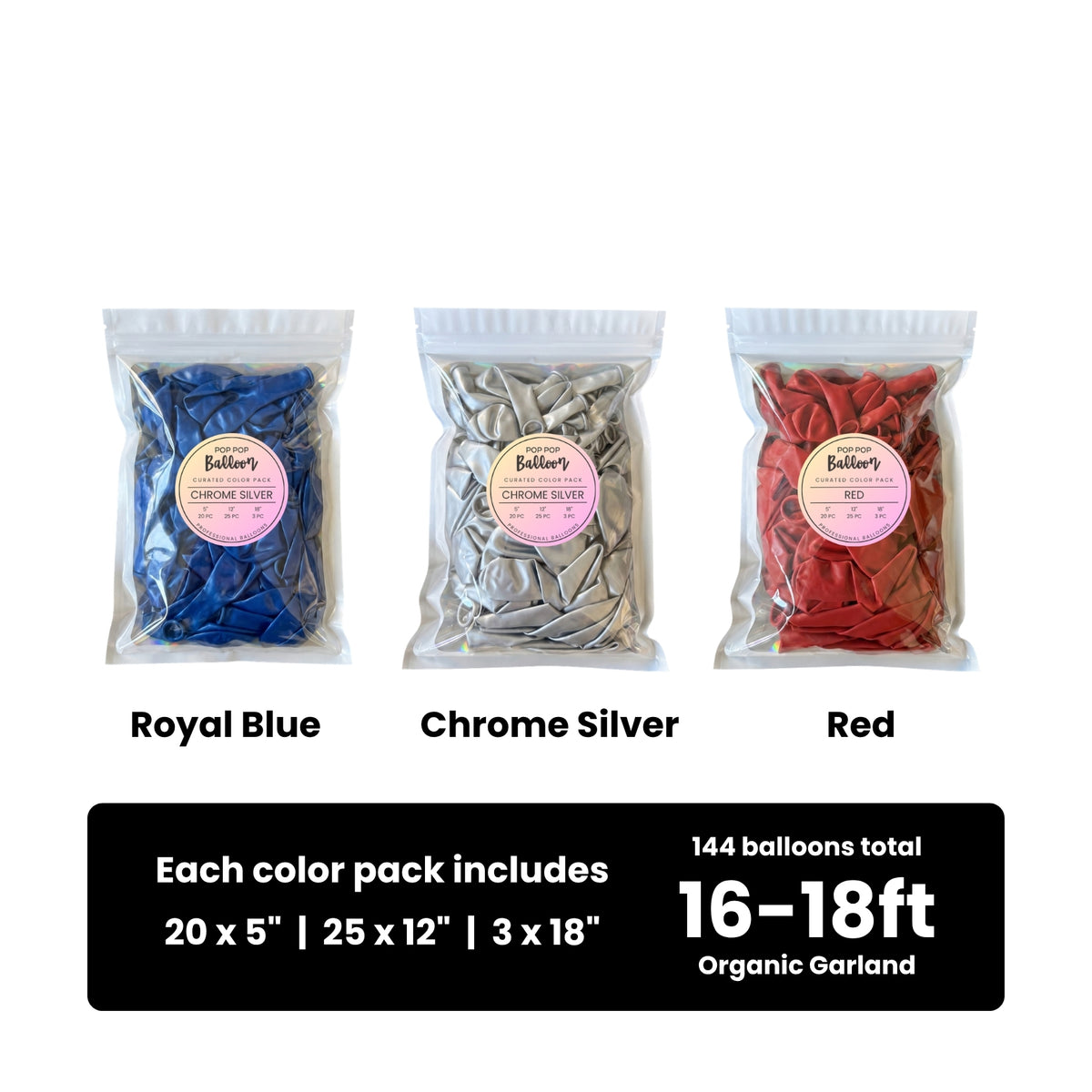 Stars & Stripes Balloon Garland