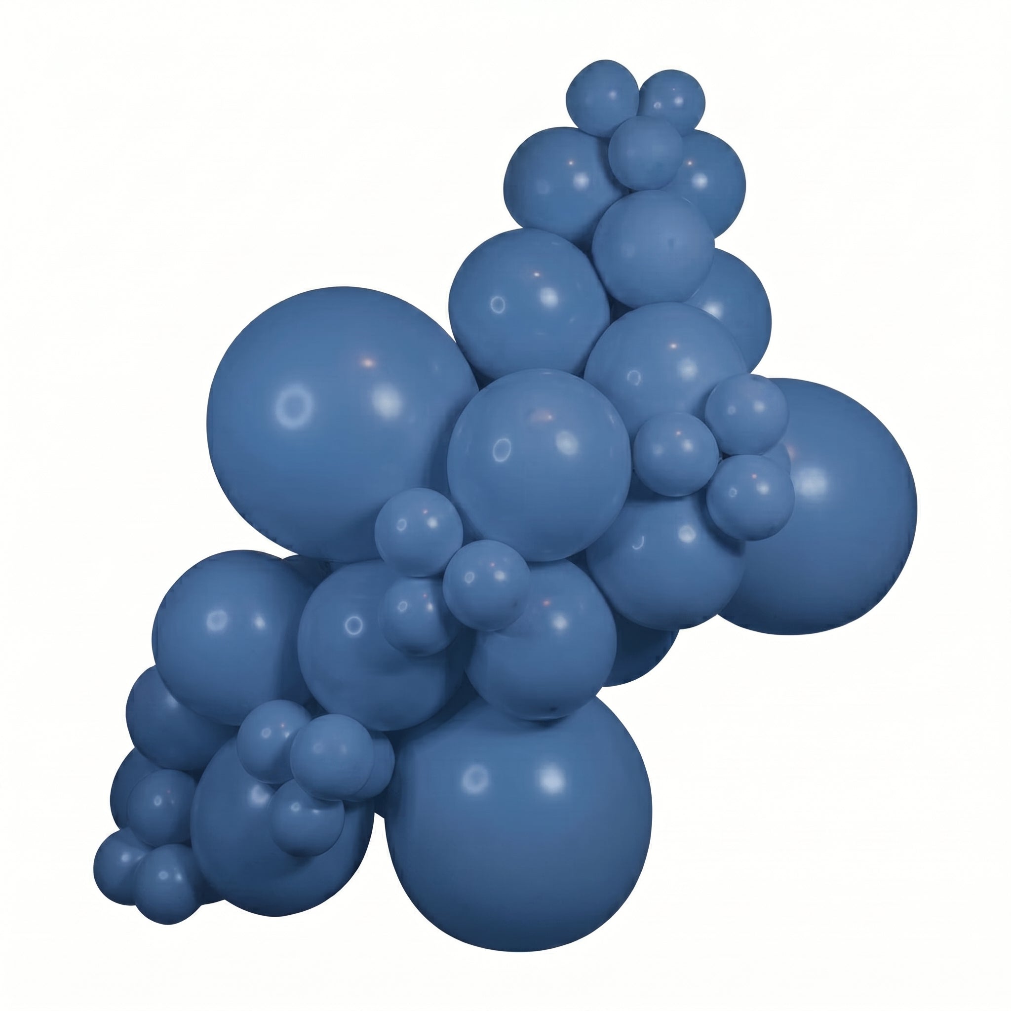 Deep Blue balloon garland