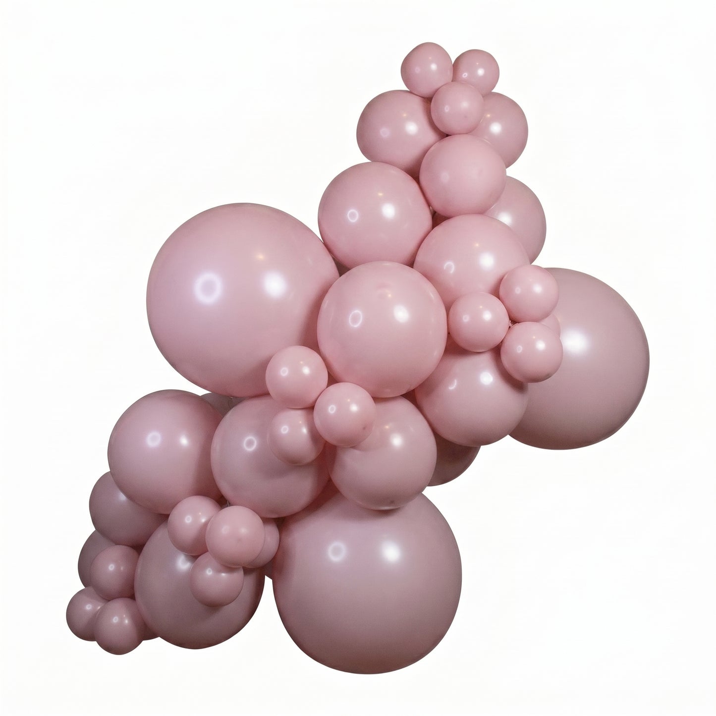 Dusty Rose balloon garland