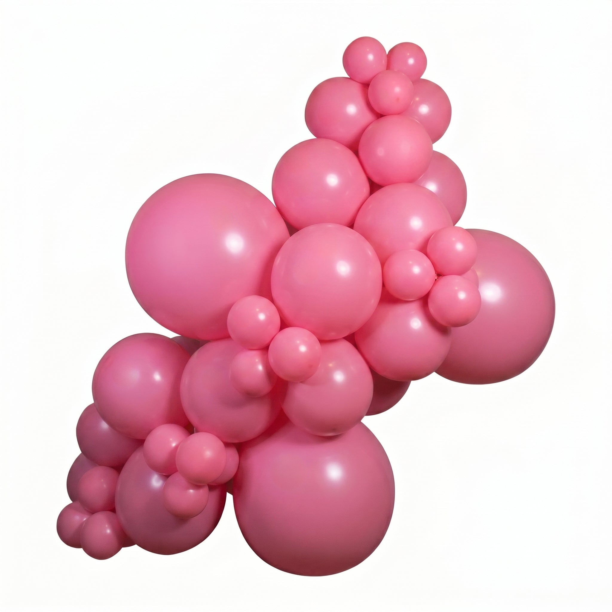 Fuchsia balloon garland