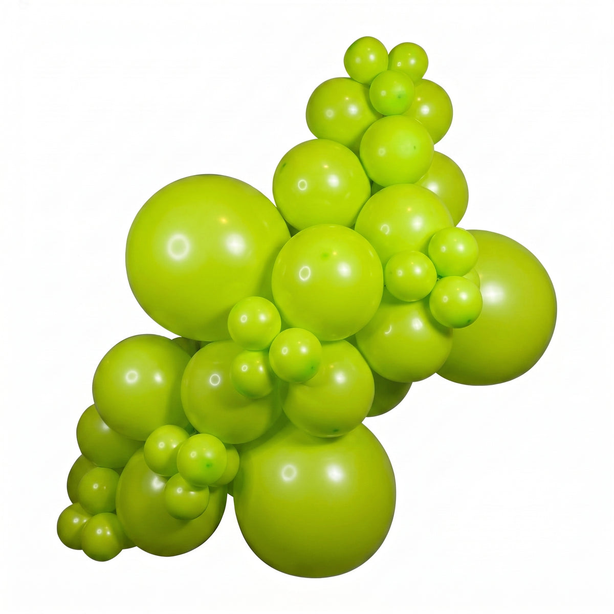 Lime Green balloon garland