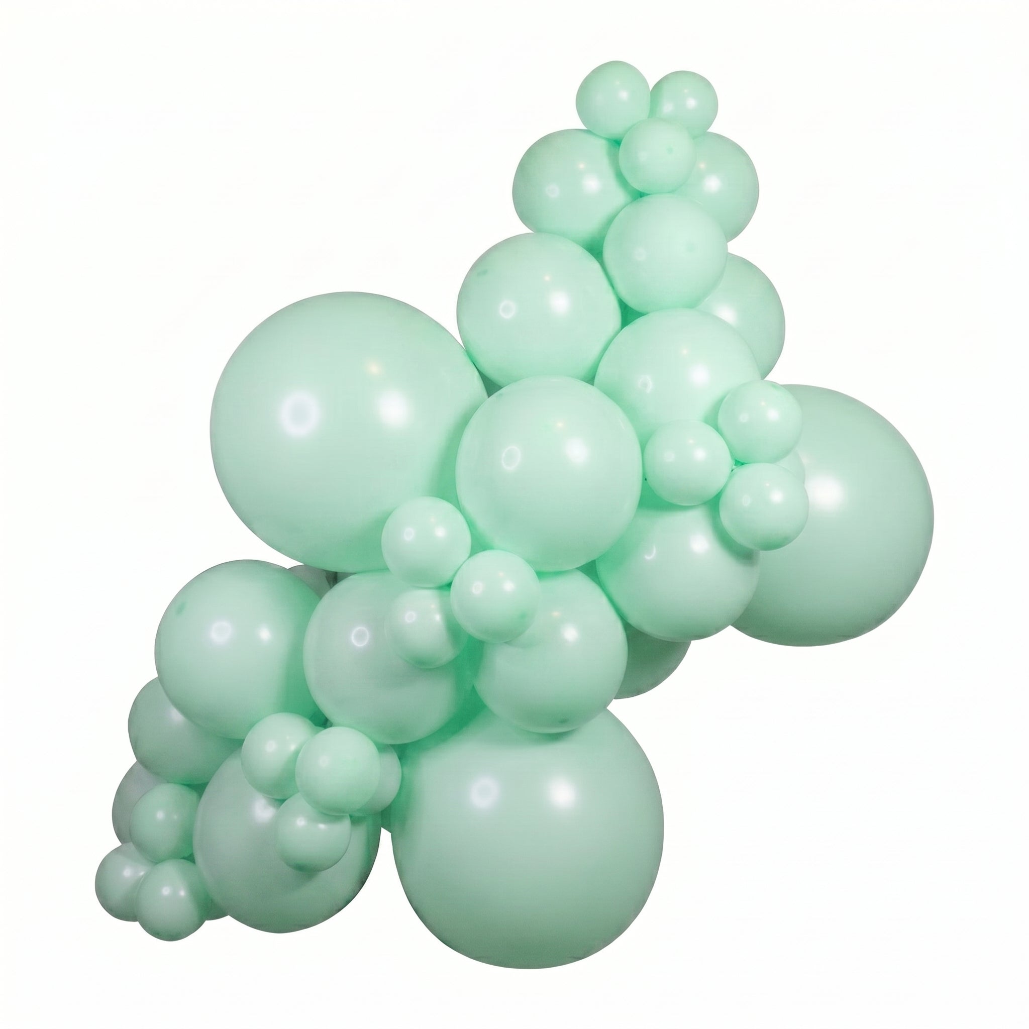Macaron Green balloon garland