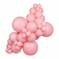 Macaron Pink balloon garland