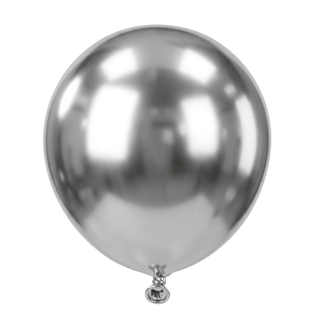 Single Chrome Silver balloon
